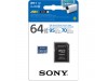 SONY SR-UX2A microSDXC 64GB Series 95MB/s with SD Card Adapter